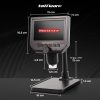 Taffware Mikroskop Digital 10 MP Pembesaran 1000X LED Display - G5