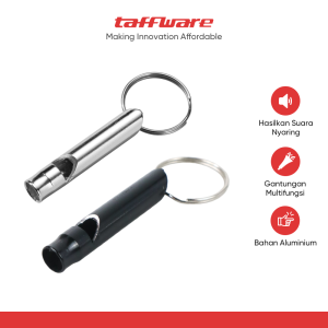TaffSPORT Gantungan Kunci Peluit Aluminium Keychain - HW1139
