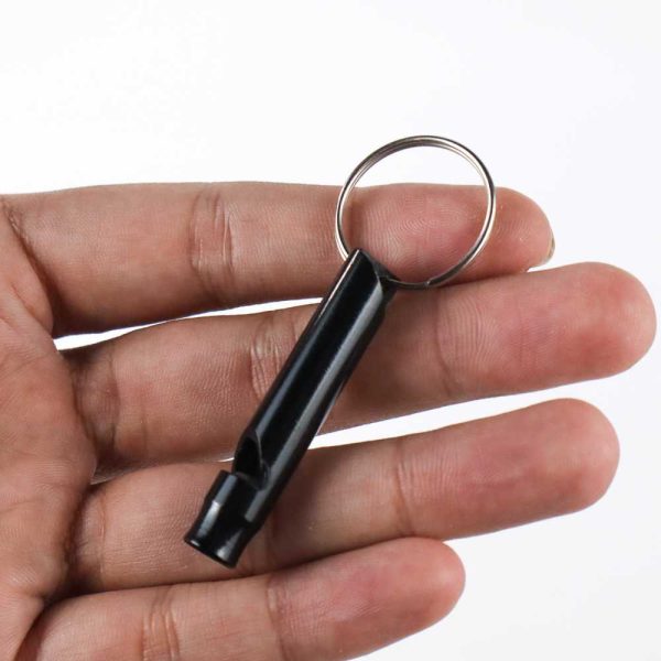 TaffSPORT Gantungan Kunci Peluit Aluminium Keychain - HW1139