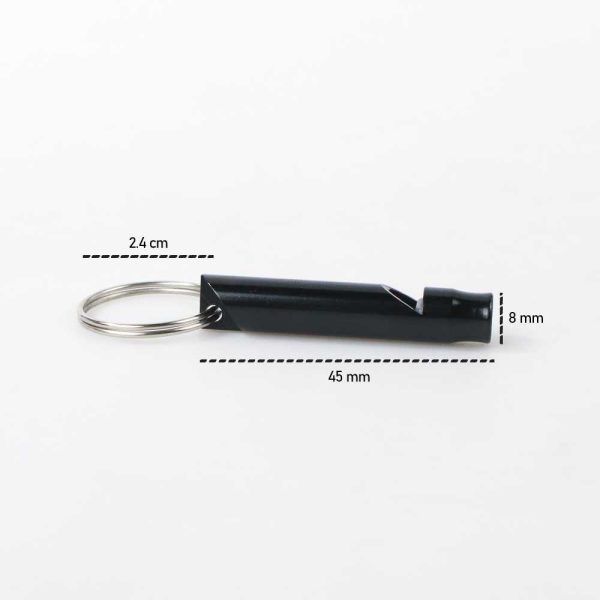 TaffSPORT Gantungan Kunci Peluit Aluminium Keychain - HW1139