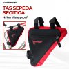 TaffSPORT Tas Sepeda Segitiga Nilon Waterproof - YA187