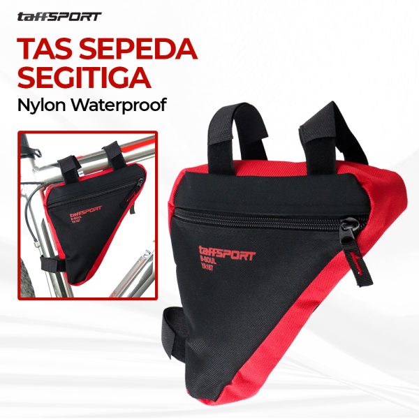 TaffSPORT Tas Sepeda Segitiga Nilon Waterproof - YA187