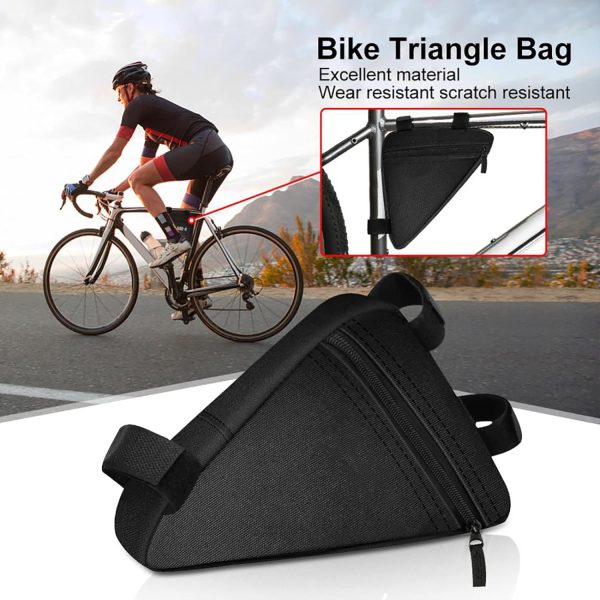 TaffSPORT Tas Sepeda Segitiga Nilon Waterproof - YA187
