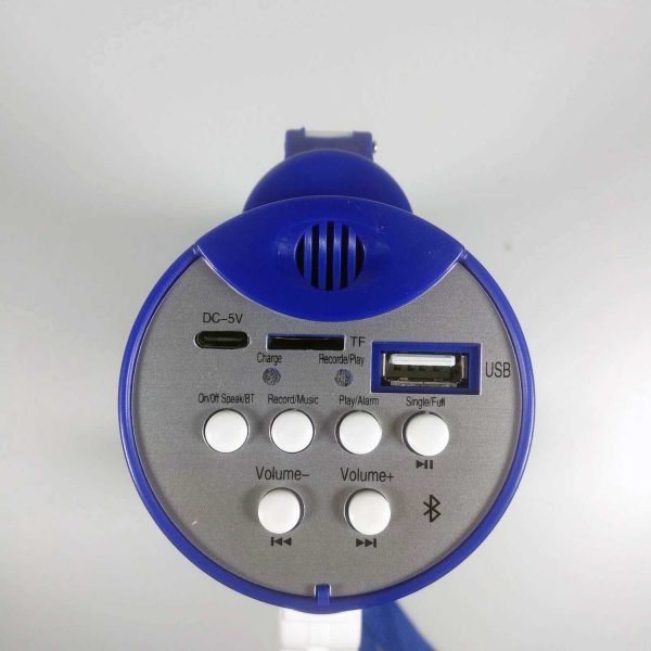 Taffware Toa Megaphone Bluetooth U Disk Recording Alert 5W - 518