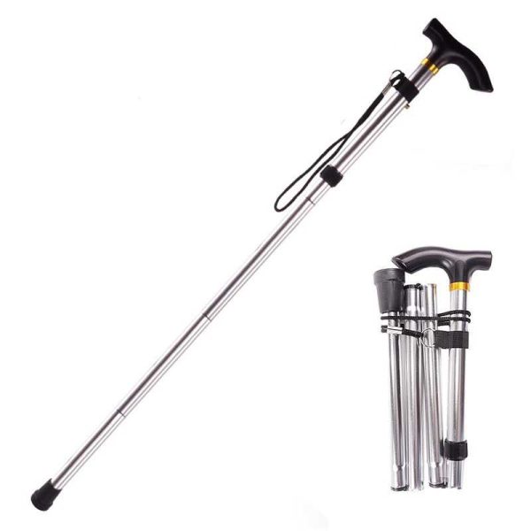 TaffSPORT Tongkat Hiking Trekking Pole Telescopic 4 Section Foldable - Z4