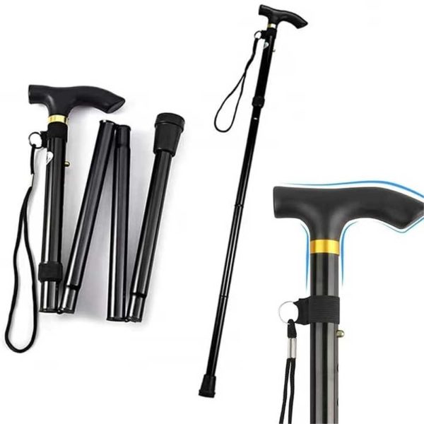 TaffSPORT Tongkat Hiking Trekking Pole Telescopic 4 Section Foldable - Z4