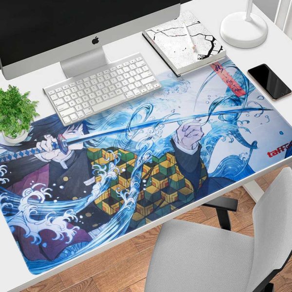TaffGO Gaming Mouse Pad XL Desk Mat Demon Slayer Theme 800x400x2mm - K-48