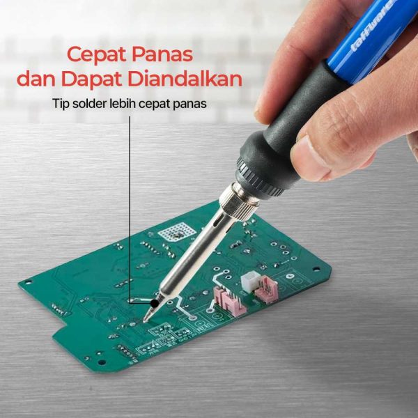 Taffware Solder Adjustable Temperatur 200-450 Derajat Celcius 220V 60W - 806