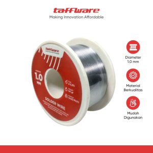 Taffware Kawat Timah Solder Flux Wire 1.0mm - HD-1