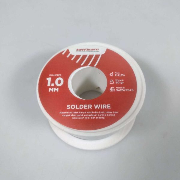 Taffware Kawat Timah Solder Flux Wire 1.0mm - HD-1