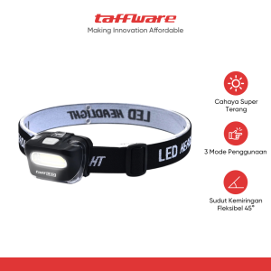 TaffLED Senter Kepala Headlamp COB LED - TG-005