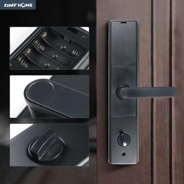 TaffHOME Smart Door Lock Bluetooth Password Fingerprint Card TTLock - S203