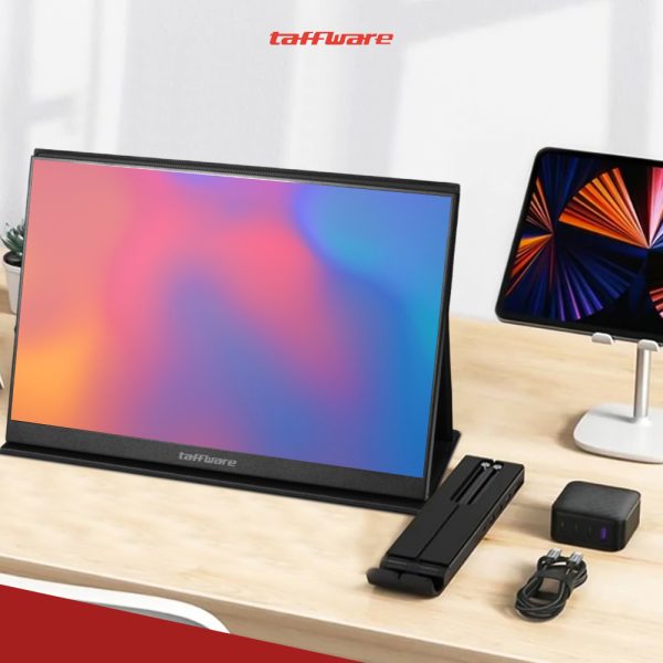 Taffware Portable Monitor IPS 16 Inch 1920x1200P Without Touchscreen - 1600XTS