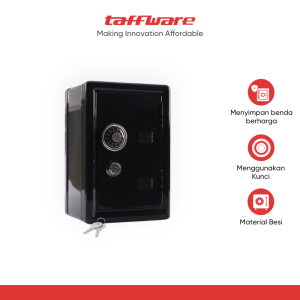 TaffGUARD Celengan Kotak Brankas Mini Home Safe Deposit Box - LE845