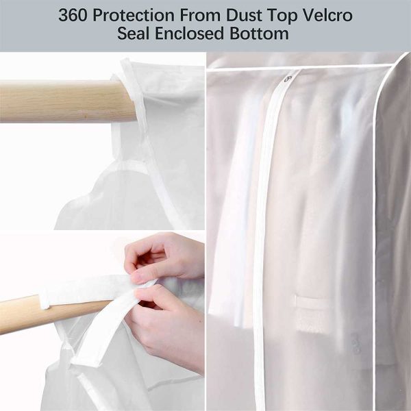 TaffHOME Cover Pakaian Gaun Jas Anti Debu 50x100x120cm - CY-08