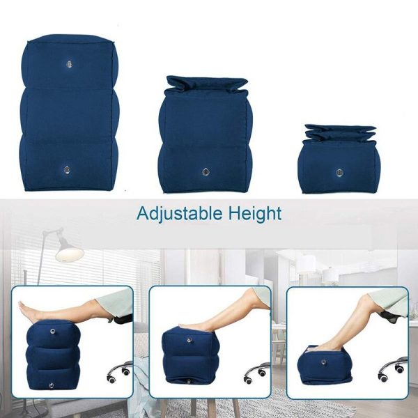 TaffHOME Bantal Angin Kaki Portabel Inflatable Relaxing Foot Rest - BSZ0020