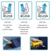 TaffHOME Bantal Angin Kaki Portabel Inflatable Relaxing Foot Rest - BSZ0020
