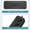 Taffware Stop Kontak 3 Plug 4 USB 1 USB Type C 10A 250V 2500W 2.1A - QL-1074U