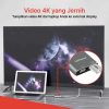 Taffware Video Adaptor 4 in 1 USB Type C to HDTV VGA PD Charging 4K - D87