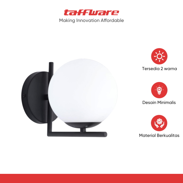 TaffLED Fitting Lampu Dinding Wall Lamp Nordic Diameter 13cm - XD-2027