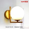 TaffLED Fitting Lampu Dinding Wall Lamp Nordic Diameter 13cm - XD-2027