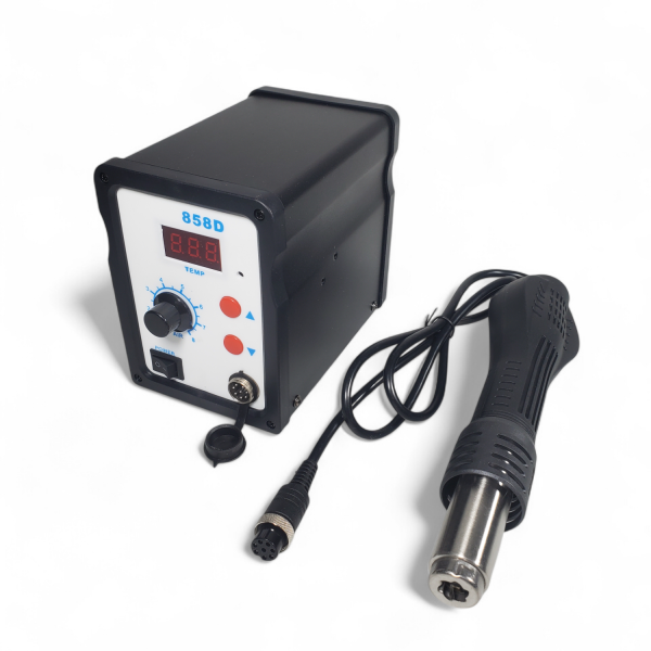 Taffware 858D Desoldering Heat Gun dengan Station 220V 750W