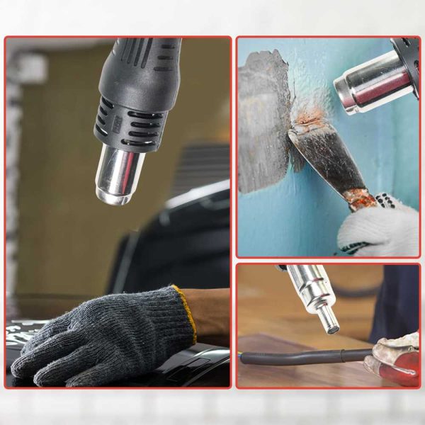Taffware 858D Desoldering Heat Gun dengan Station 220V 750W