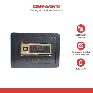 TaffGUARD Kotak Brankas Hotel Safety Anti-Theft Box Password - Y0010