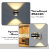 TaffLED Lampu Dinding Hias Modern Wall Lamp LED 6W Warm White 85-265V - WLA8286