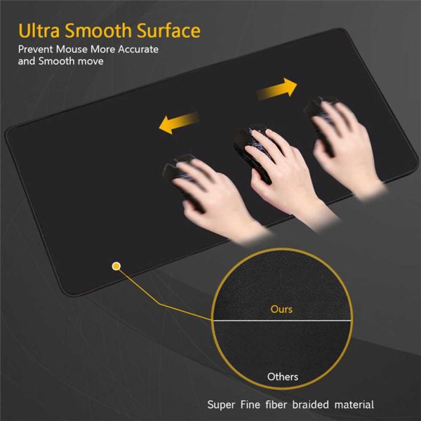 Taffware Gaming Mouse Pad Rubber XL Desk Mat Polos - MP001