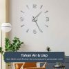 TaffHOME Jam Dinding Besar DIY Giant Wall Clock Quartz 90-100cm - DIY-104