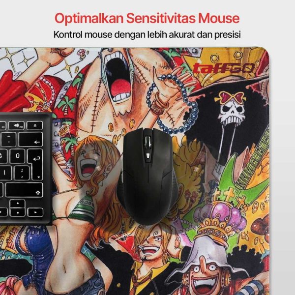 TaffGO Gaming Mouse Pad XL Desk Mat One Piece Theme 800x400x2mm - K-48