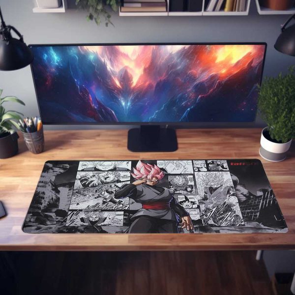 TaffGO Gaming Mouse Pad Dragon Ball Manga Panel 800x400x2mm - WXDBZ