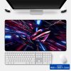 TaffGO Mouse Pad Rubber ASUS ROG Logo Anti Slip 400x800x2mm - K-48