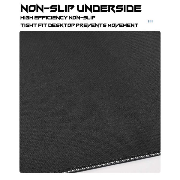 TaffGO Mouse Pad Rubber ASUS ROG Logo Anti Slip 400x800x2mm - K-48