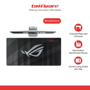 TaffGO Gaming Mouse Pad XL Desk Mat 800x400x2mm - RO74