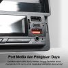Taffware Tape Mobil Audio MP3 Player Bluetooth USB ISO Phone Holder - HL83