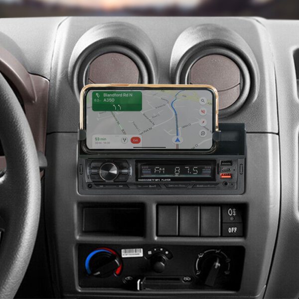 Taffware Tape Mobil Audio MP3 Player Bluetooth USB ISO Phone Holder - HL83