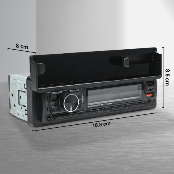 Taffware Tape Mobil Audio MP3 Player Bluetooth USB ISO Phone Holder - HL83