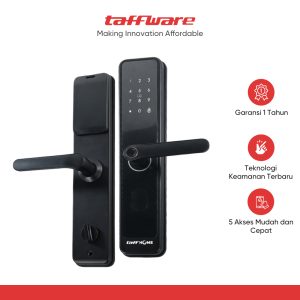 TaffHOME Smart Door Lock Fingerprint Password Bluetooth Card TTLock - B09TT