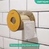 TaffHOME Tempat Tisu Roll Round Toilet Paper Container Plastic - E28