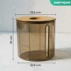 TaffHOME Tempat Tisu Roll Round Toilet Paper Container Plastic - E28