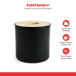 TaffHOME Kotak Tisu Kayu Multifungsi Wooden Tissue Box - ZJ003