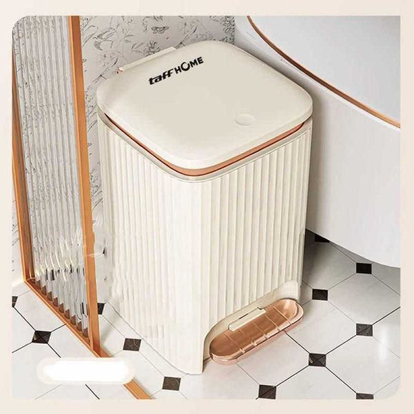 TaffHOME Tempat Tong Sampah Pedal Kaki Trash Bin - LQW22023