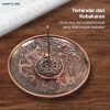 TaffHOME Tempat Dupa Stick Incense Holder Metal Plate - HS102