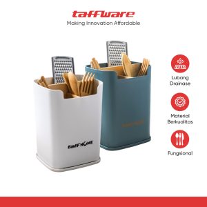 TaffHOME Tempat Penyimpanan Sendok Garpu Kitchen Storage Organizer - H-210