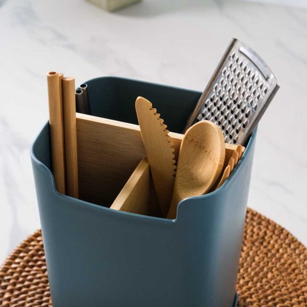 TaffHOME Tempat Penyimpanan Sendok Garpu Kitchen Storage Organizer - H-210