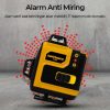 Taffware Laser Level Green Beam 16 Lines 4D Leveling Ground and Wall - EU16