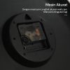 TaffHOME Jam Dinding Bulat Quartz Indoor Wall Clock Round Shape 29cm - MS30