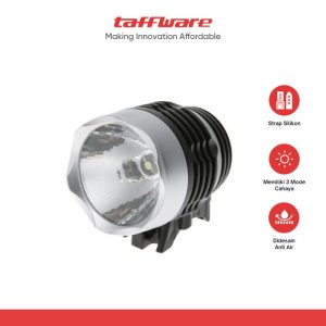 TaffLED Lampu Depan Sepeda LED CREE XML-Q5 Waterproof CR2032 Battery - ZHA14